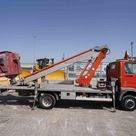 2003 Multitel 160 ALU DS Boom Lift on Nissan Cabstar Truck Right View - LF-0058