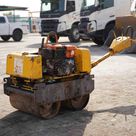 2003 Sakai HV51ST Walk-Behind Roller Front Left View - RO-0107