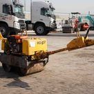 2003 Sakai HV51ST Walk-Behind Roller Rear Left View - RO-0107