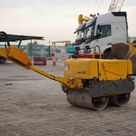 2003 Sakai HV51ST Walk-Behind Roller Rear Right View - RO-0112