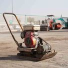 2003 Sakai PC100 Plate Compactor Front Right View - CP-0120