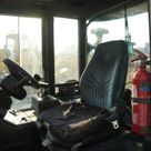 2003 DanTruck 9000 Forklift- cabin view