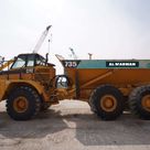 2004 Caterpillar 735 Articulated Dump Truck Left View