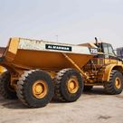 2004 Caterpillar 735 Articulated Dump Truck Rear Right View