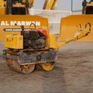 2004 Sakai HV51ST Walk-Behind Roller Front Left View - RO-0127