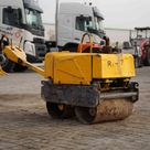 2004 Sakai HV51ST Walk-Behind Roller Front Right View - RO-0127