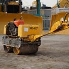 2004 Sakai HV51ST Walk-Behind Roller Rear Left View - RO-0127