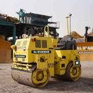 2004 Sakai SW250 Ride-On Roller Front Left View - RO-0125