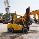 2004 Hyster H4.00XMS-6 Forklift left-side-view