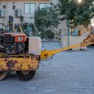 2004 Sakai HV60ST Walk-Behind Roller Left Side View