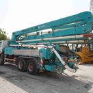 2005 Cifa PA 1206 F8 Concrete Pump on Iveco Trakker 380E37H 6x4 Truck Rear Left View - CPM-0204