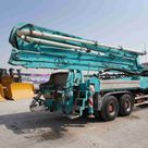 2005 Cifa PA 1206 F8 Concrete Pump on Iveco Trakker 380E37H 6x4 Truck Rear Right View - CPM-0204