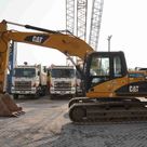 2007 CAT 320D Track Excavator Left View - EX-0357