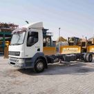 2008 DAF LF 55.280 Trailer Truck Front Left View - TK-0372