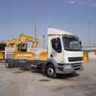 2008 DAF LF 55.280 Trailer Truck Front Right View - TK-0372