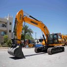 2008 JCB JS330LC Track Excavator Front Left View - EX-0259