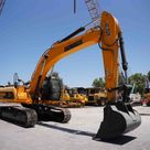 2008 JCB JS330LC Track Excavator Front Right View - EX-0259