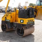 2008 Sakai CR270 Ride-On Roller Rear Left View