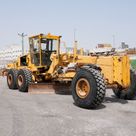 2009 Komatsu GD705A-4AE Motor Grader Front Right View
