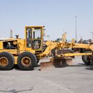2009 Komatsu GD705A-4AE Motor Grader Right Side View