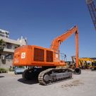 2010 Hitachi ZX870H-3F Zaxis Large 86 ton Hydraulic Crawler Long Reach Boom Excavator Tracked Digger rear left view