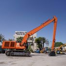 2010 Hitachi ZX870H-3F Zaxis Large 86 ton Hydraulic Crawler Long Reach Boom Excavator Tracked Digger right side view