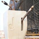 2011 Sakai HV61ST Walk-Behind Roller Control View