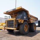 2011 cat 777D rigid dump truck front left image