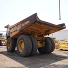 2011 cat 777D rigid dump truck rear left image