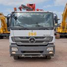 2011 Sany Concrete Pump with Actros 33 Truck Mercedes Front View