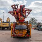 2011 Sany Concrete Pump with Actros 33 Truck Mercedes Rear View