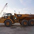 2012 Cat 740B Articulated Dump Truck Left View