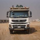 2012 Volvo FMX 370 6x4 Tipper Truck Front View - TK-0302