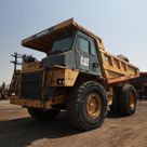 2012 cat 773E rigid dump truck front left view