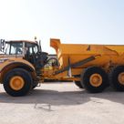 2013 volvo a35f articulated dump truck left side view