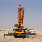 2015 Kato KR25H-V8 SR250Ri Mobile Crane Front View