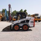 2015 bobcat s450 skid steer loader left side view