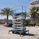 2016 Beta B500 Electric Scissor Lift Rear Left View - LF-0069