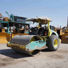 2017 Ammann ASC 100 D Single Drum Roller Front Left View - RO-0332