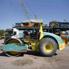 2017 Ammann ASC 100 D Single Drum Roller Left View - RO-0332