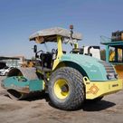 2017 Ammann ASC 100 D Single Drum Roller Left View - RO-0332