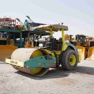 2017 Ammann ASC 100 Single Drum Roller Front Left View - RO-0331