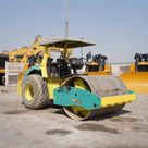 2017 Ammann ASC 100 Single Drum Roller Front Right View - RO-0330