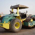 2017 Ammann ASC 100 Single Drum Roller Rear Right View - RO-0329