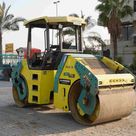 2017 Ammann AV70X Articulated Tandem Roller Rear Left View