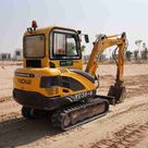 2017 Yuchai YC35-8 Mini Excavator Rear Right View - EX-0388