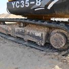 2017 Yuchai YC35-8 Mini Excavator Undercarriage View - EX-0388