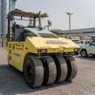 2017 Ammann AP240 Pneumatic Tyre Roller Front Right View