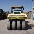 2017 ammann AP240 pneumatic tyre roller front view