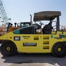 2017 ammann AP240 pneumatic tyre roller left side view